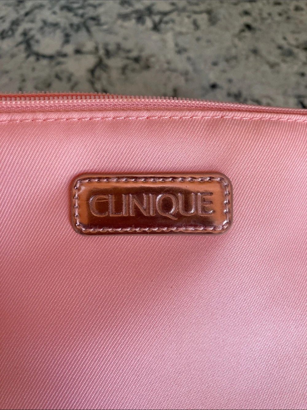 Clinique Soft Pink Makeup Pouch